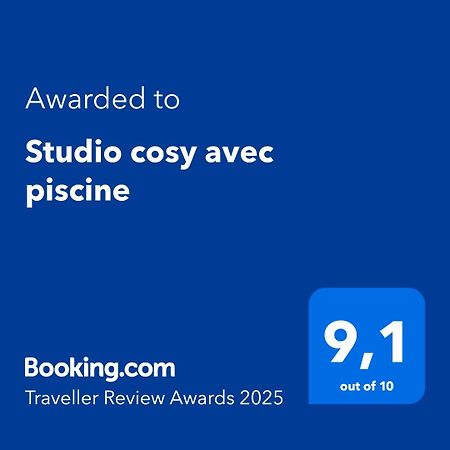 Studio Cosy Avec Piscine Saint-Joseph Экстерьер фото